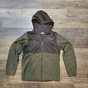Columbia Fleece Jacket Youth Size Large (14/16) Full-Zip